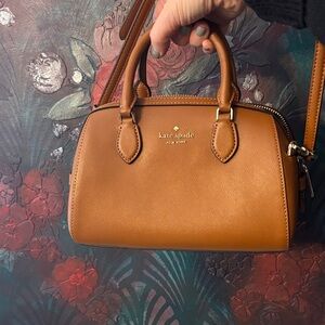 Kate Spade Tan Leather Satchel